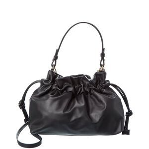 Isabella Rossetti Layla Leather Handbag, Black